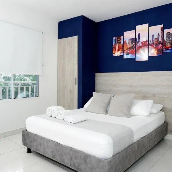 Hotel Bello Caribe、サンタ・マルタのホテル