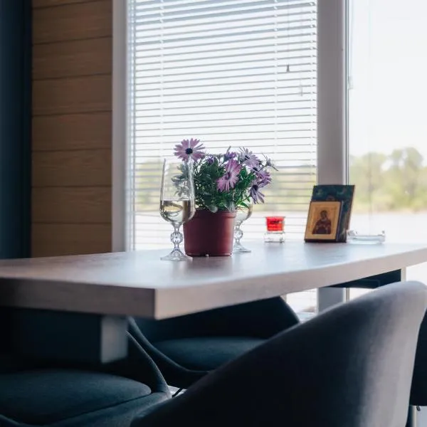 Splav na Savi - House on the river, hotel in Ostrvo Sprud