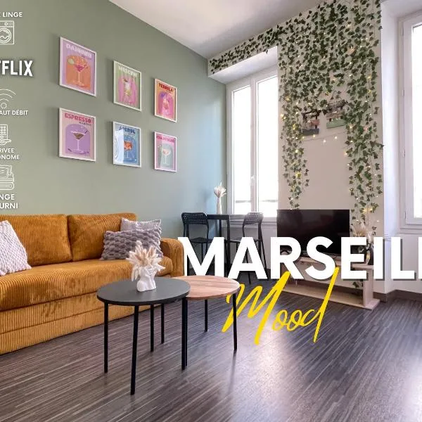 Appartement Cosy Centre ville Marseille wifi, hôtel à Marseille