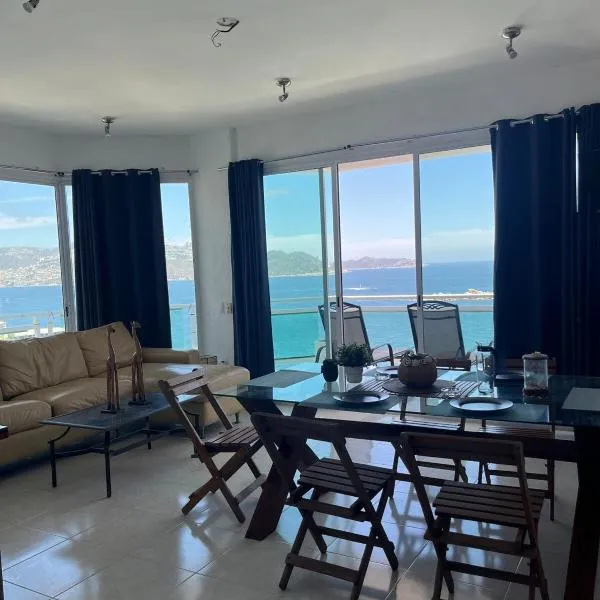 apartment with sea and Island views, hotel ad Acapulco