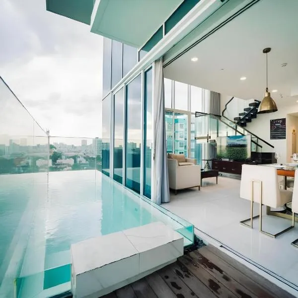 Serenity Saigon Sky Villas - Free One Way Airport Shuttle, hotel in Ho Chi Minh City