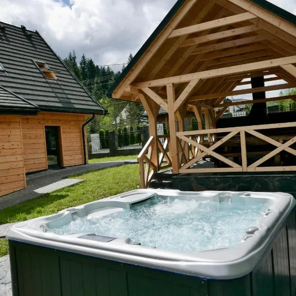 Dzika Dziura z jacuzzi, hotel en Zawoja