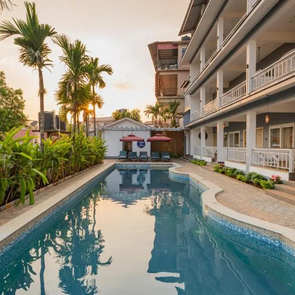 Alaya Stays Gracias Retreat near Ashvem Beach 3 minutes Walk From The Beach, hotell sihtkohas Morjim