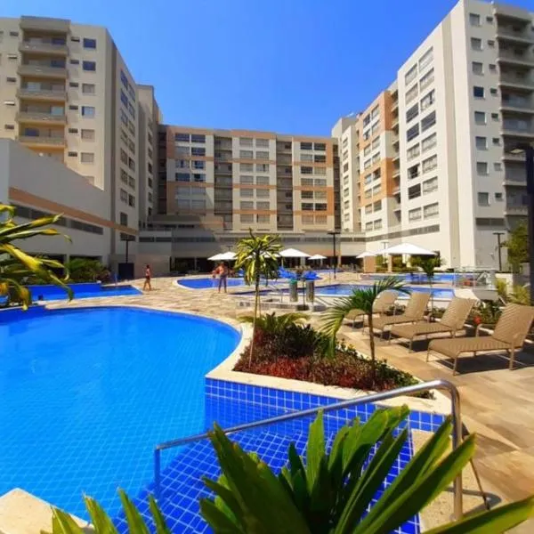 PARK VEREDAS - Apto 415 - Vista para Piscina, Hotel in Rio Quente