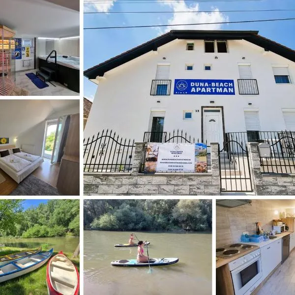 Duna-Beach Apartman, hôtel à Kimle