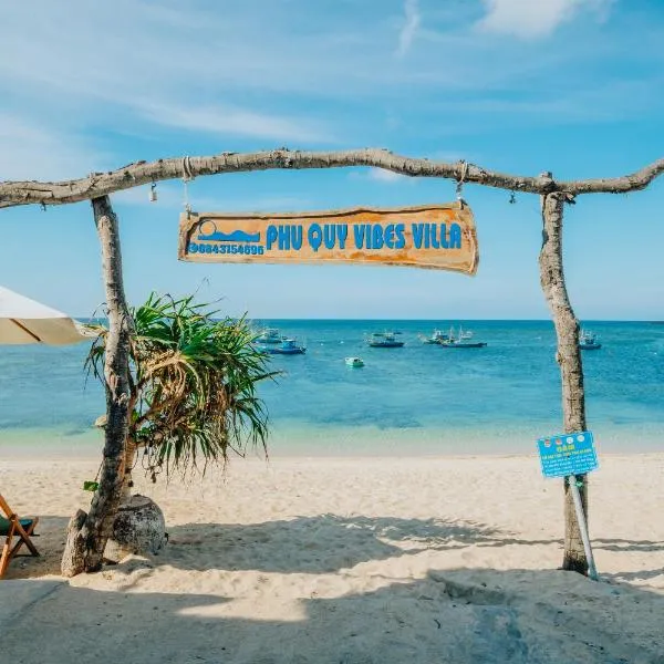 Phu Quy Vibes Villa - sát biển cạnh bãi tắm, hotel in Cù Lao Thu