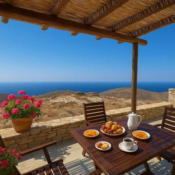 Folegandros Moniasma Serenity - Livadaki Sunny Gem, hotell sihtkohas Áno Meriá