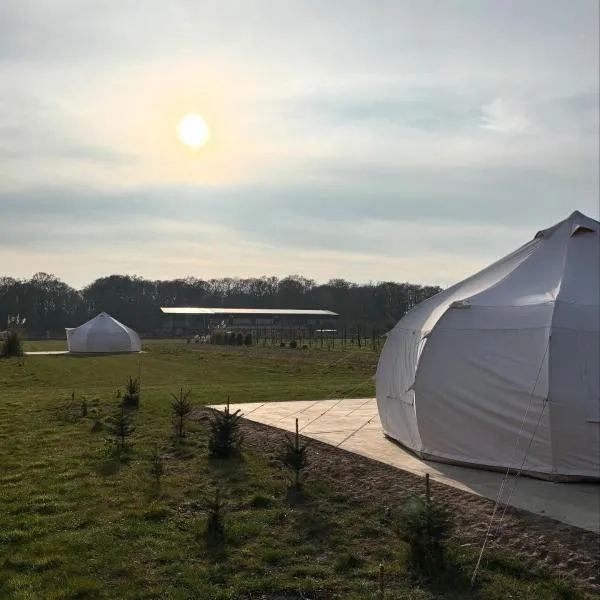Orchard Retreats Glamping At Black Barn Farm Norfolk, hotel v destinaci Salhouse