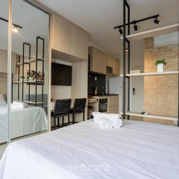 Lindo Estúdio a 400m do Metrô EATNR0205, hotel em São Paulo