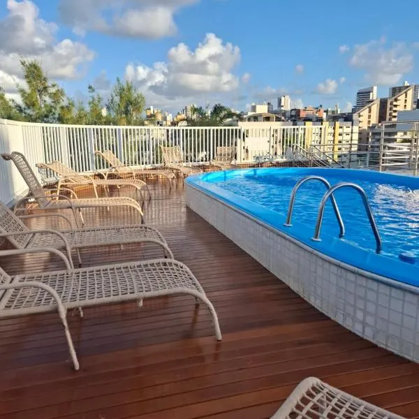 Flat à beira mar, charmoso e aconchegante, hotel em João Pessoa