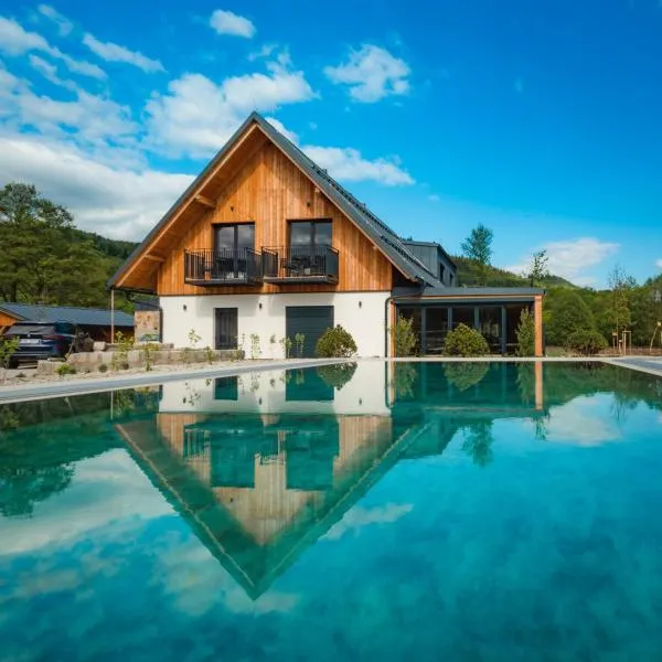 Mlýnická Zahrada, hotell i Červená Voda