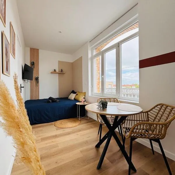 Yogi - Studio rénové - Centre, ξενοδοχείο σε Coudekerque-Branche