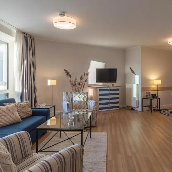 Kranichtanz an der Seebrücke,位于青斯特的酒店