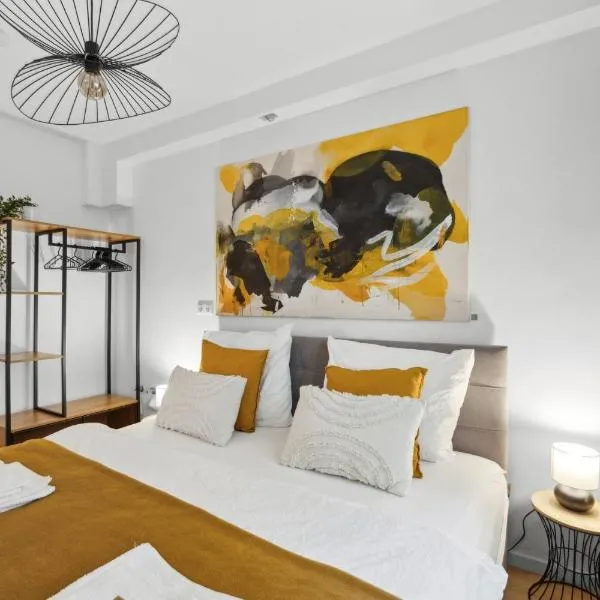 Stylisches 2-Zimmer Ambient Apartment in Alsternähe mit Kingsize-Bett & Schlafsofa, Hotel in Hamburg