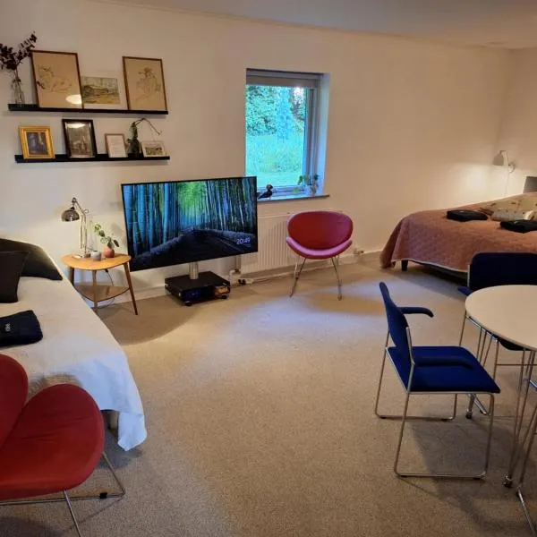 Stort og dejligt værelse med privat bad, hotel en Hornsyld