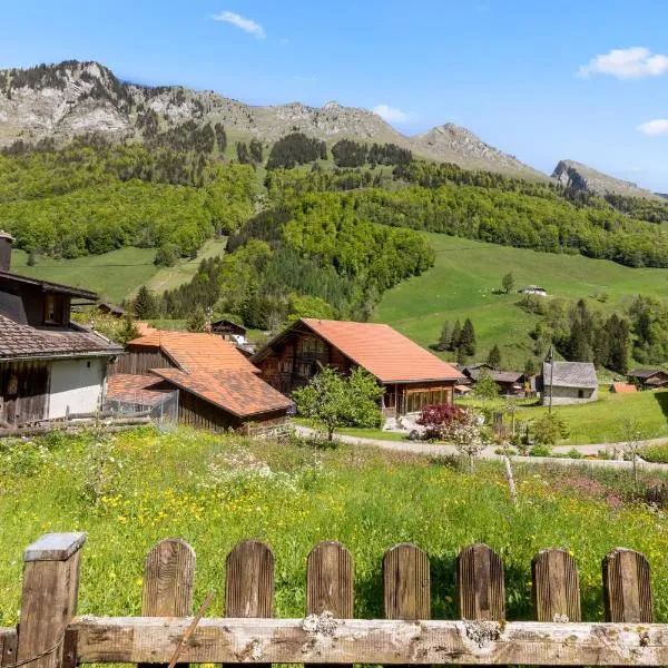 Famille et Nature dans un Chalet Traditionnel, hôtel à Im Fang