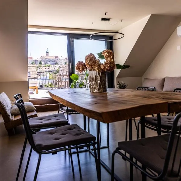 Rodinný apartmán s výhledem na zámek, hotel in Mikulov