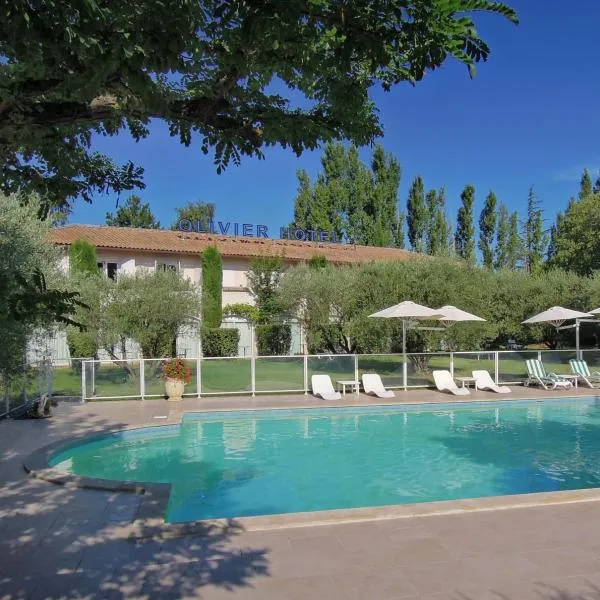 Viesnīca Olivier Hôtel pilsētā Vinon-sur-Verdon