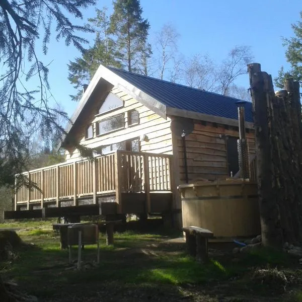 Loch Aweside Forest Cabins, hôtel à Dallavich