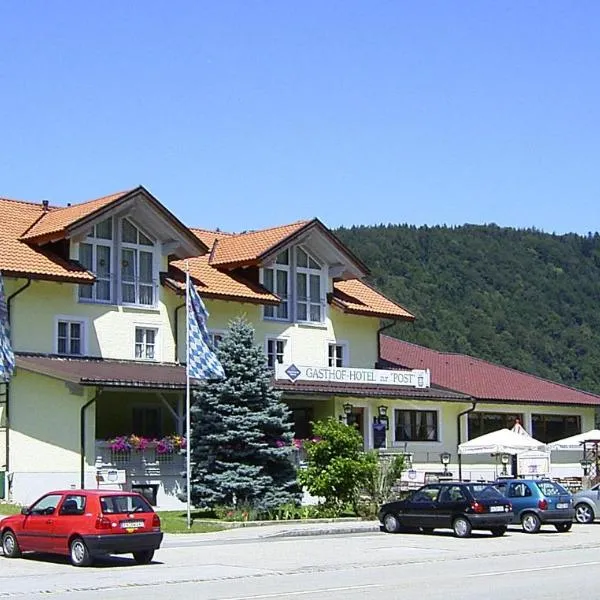 Gasthof Hotel zur Post, viešbutis mieste Erlau