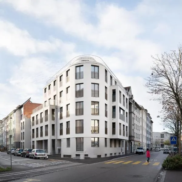 Moderne Apartments nahe Zentrum & Messe Basel，位于巴塞尔的酒店