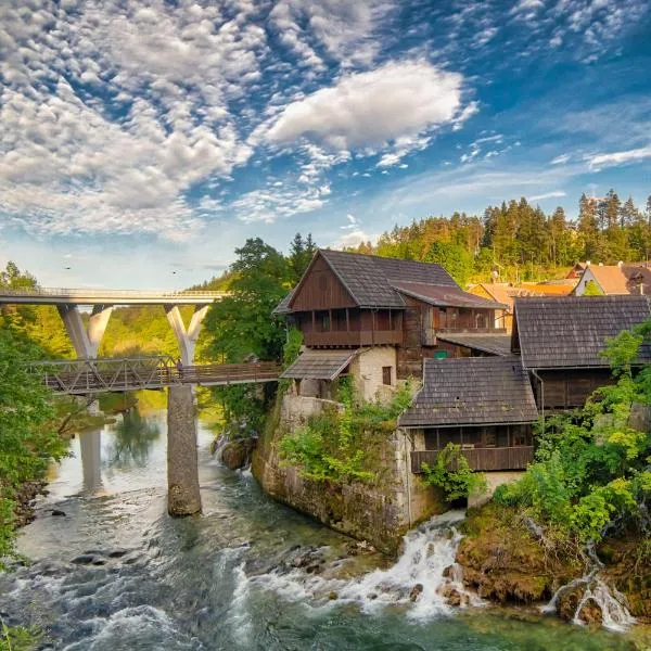 Rastoke 10, hotel i Slunj