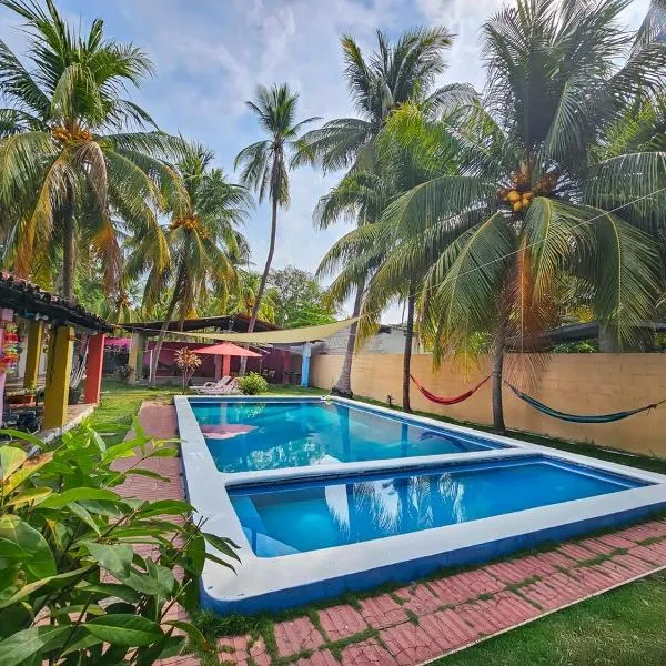 Rancho Samba do Sol, hotel v mestu Acajutla