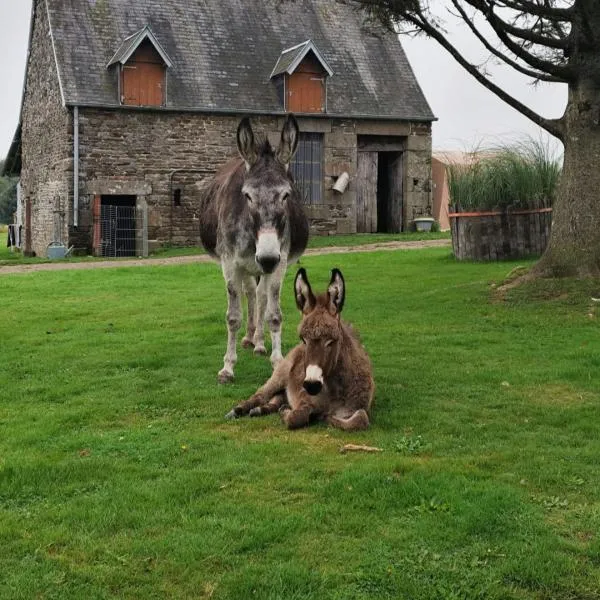 La Billardière Camping à la Ferme, hotel a Le Ménil-Ciboult