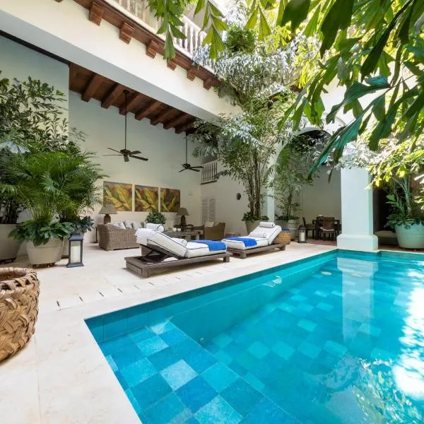 Hotel Casa Don Sancho By Mustique, hotel di Cartagena de Indias