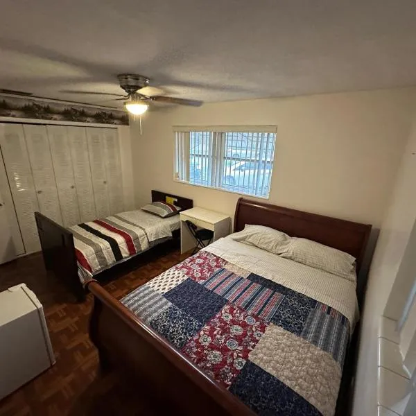 Habitación doble, hotel i Pembroke Pines