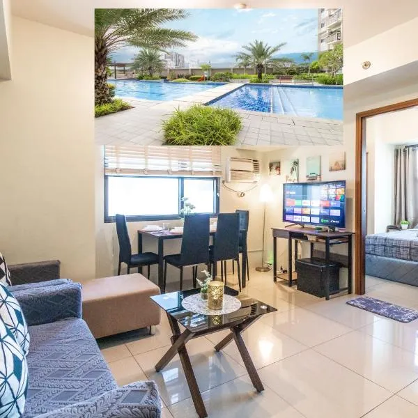 NEW and COZY! Good for 1-5 Guests, 1BR, free Pool & Gym, Kids Place and Billard in Horizon 101, ξενοδοχείο σε Cebu City