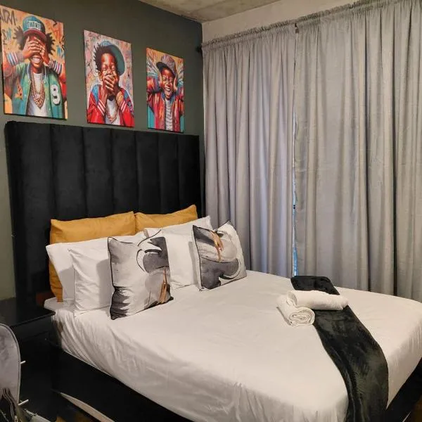 Cosy 103 City Building apartment in Maboneng, with free wifi, hotel in Johannesburg