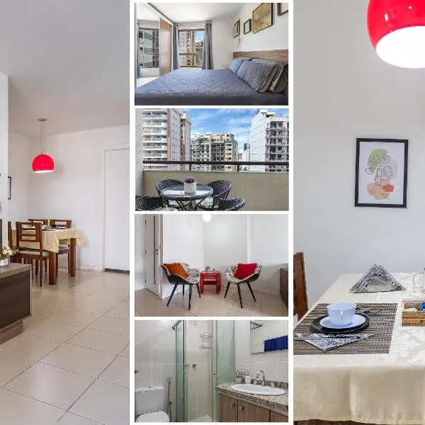 Suite, 2quartos, cozinha completa, varandão, 2 vagas de garagem, hotel in Niterói