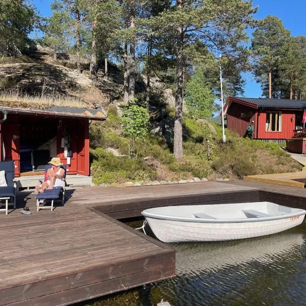 Sommeridyll i vannkanten, hotel in Bygland