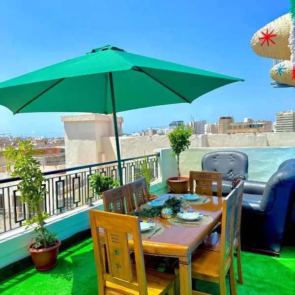 AS 269 appartement grand terrasse cœur casablanca,Tramway , parking free, hotel in Casablanca