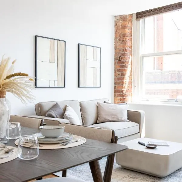 Luxury City Centre Apartment、マンチェスターのホテル