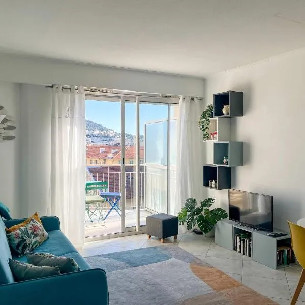 Risso - charming one bedroom with a balcony, hotel a Niça
