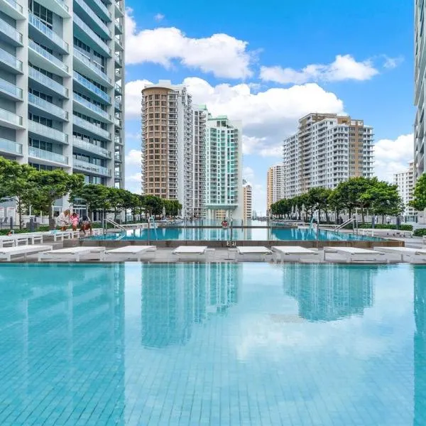 Luxurious 5-STAR condo at the W ICON Brickell，位于迈阿密的酒店