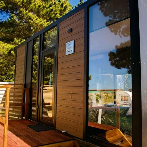 Pacific View by Tiny Away, hotel v destinaci Leithfield