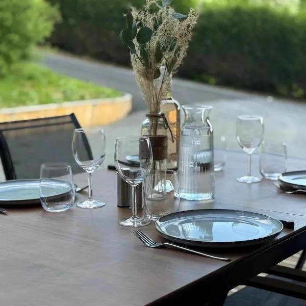 Le Chalet belle Vue、Saint-Martin-de-la-Lieueのホテル