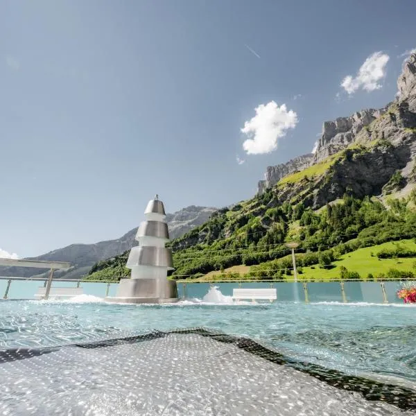 Hotel Alfa Superieur - Leukerbad-Therme, hotel in Leukerbad