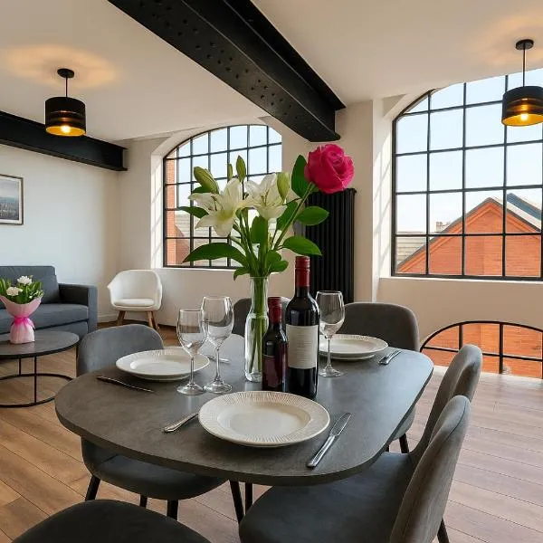 City Centre Balcony Apartment for 6 - Steps to Dining, Bars & Train, hotel v destinaci Liverpool