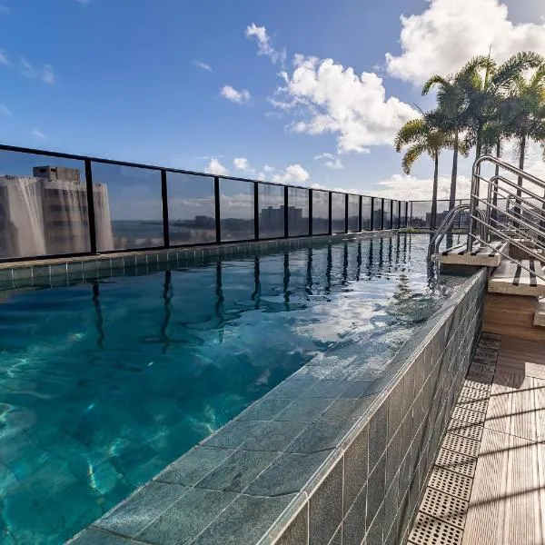 STUDIO/ESTÚDIO TOP - Praia 200M & Lazer Incrível / Stylish Stúdio - 200M Beach & Great Amenites، فندق في ماسيو