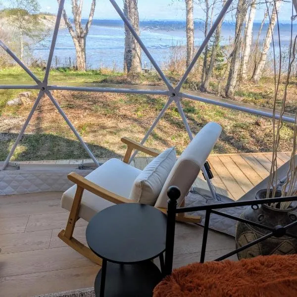 L'Écho des vagues, hôtel à Baie-Sainte-Catherine