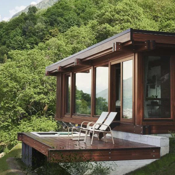 Habitat Lago Maggiore, hotel en Gambarogno