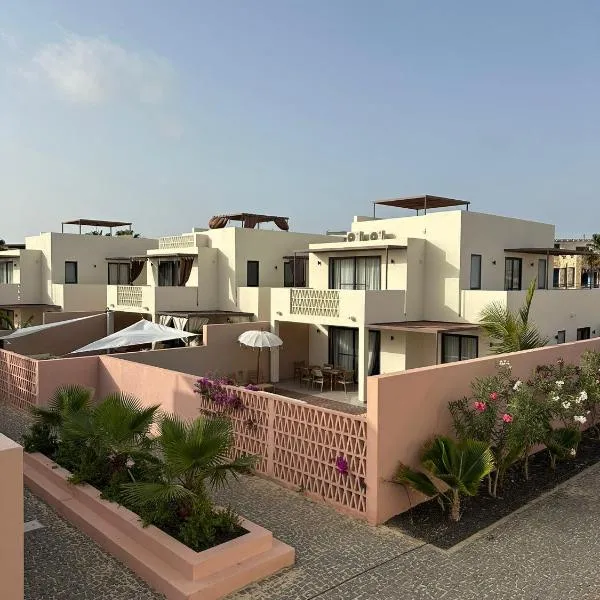 Vila Cristina Alojamento, Praia Estoril, Boa Vista, хотел в Сал Рей