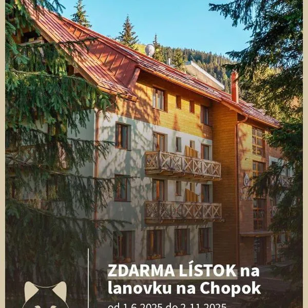 Hotel Jasná, hotel v Demänovské dolině