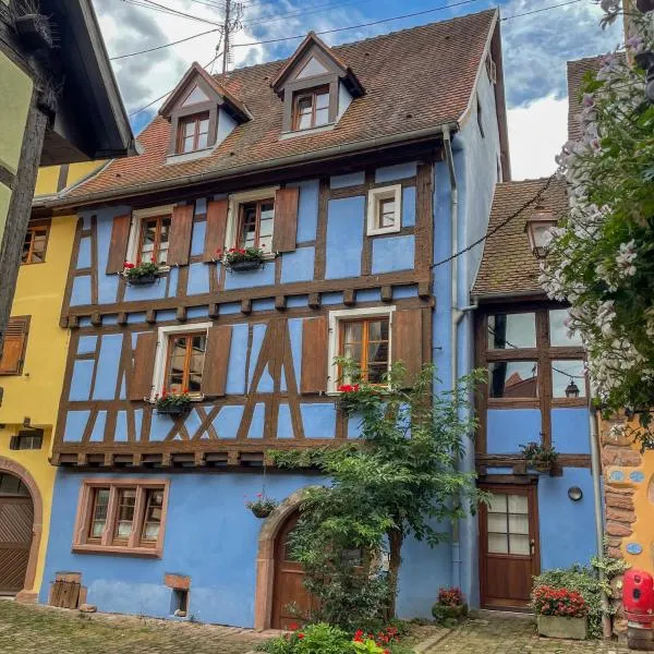 La Maison Bleue - Historic House in the Heart of Riquewihr, hotel in Riquewihr