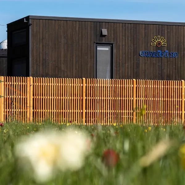 Chalëpë 20 całoroczne, komfortowe domki "Tiny House", hotell sihtkohas Chałupy