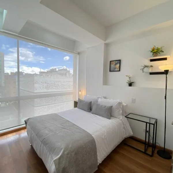 Parque 93 apartamento moderno, hotel v destinaci Bogotá